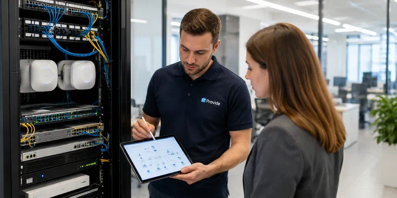 Аудит сети Wi‑Fi и сетевой инфраструктуры компании